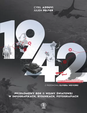 1942. Przełomowy rok II wojny światowej w infografikach, rysunkach, fotografiach 