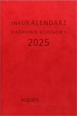 infoKalendarz kadrowo-księgowy 2025