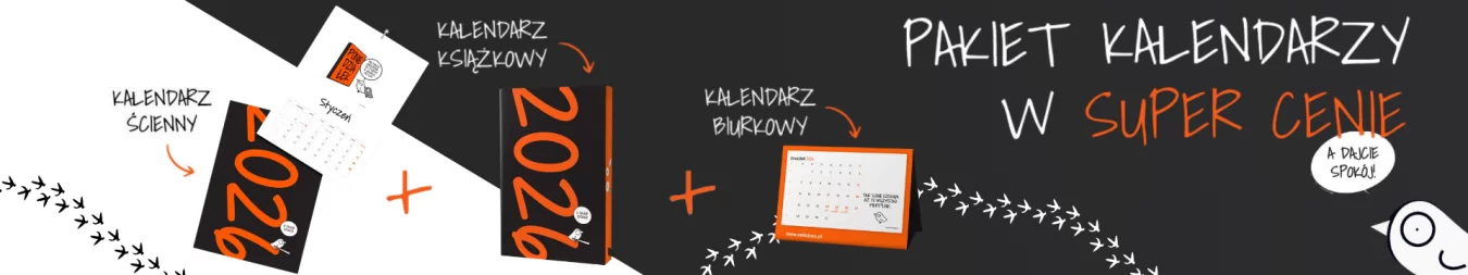 Kup pakiet kalendarzy w promocyjnej cenie!