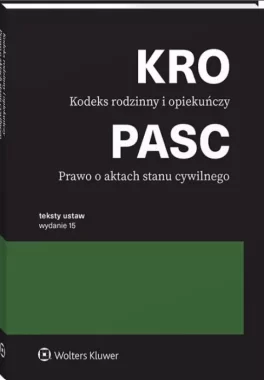 Kodeks rodzinny i opiekuńczy Prawo o w.15/2025