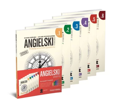 Pakiet angielski w tłumaczeniach gramatyka tomy 1-6 