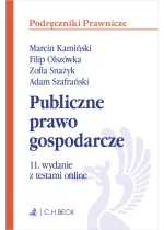 Publiczne prawo gospodarcze z testami online Wyd. 11