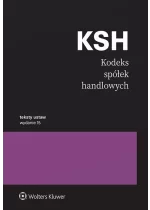 Kodeks spółek handlowych Przepisy w.15 / 2025