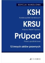 Edycja handlowa Kodeks spółek handlowych Krajowy Rejestr Sądowy Prawo upadłościowe