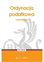 Ordynacja podatkowa wyd.45 / 2024