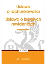 Ustawa o rachunkowości oraz ustawa o biegłych rewidentach