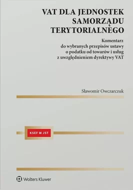 VAT dla jednostek samorządu terytorialnego 