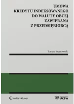 Umowa kredytu indeksowanego do waluty obcej zawierana z przedsiębiorcą 