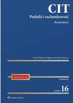CIT. Komentarz. Podatki i rachunkowość 