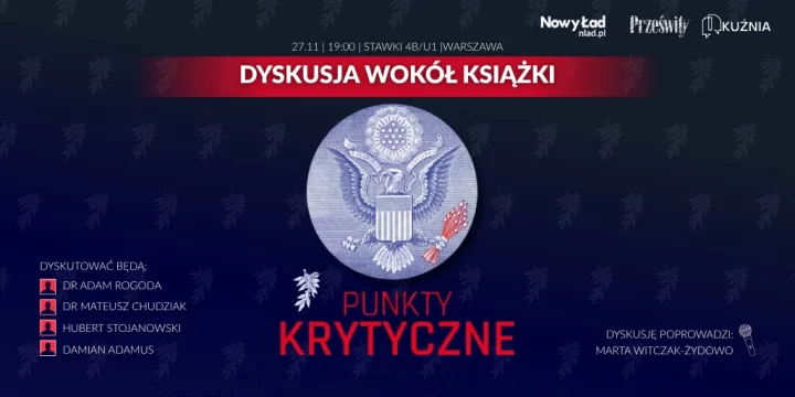 Strategie USA w dobie wojen handlowych - przyjdź na debatę wokół książki "Punkty krytyczne"