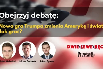 Obejrzyj debatę z udziałem autora książki "Zagubiony hegemon"