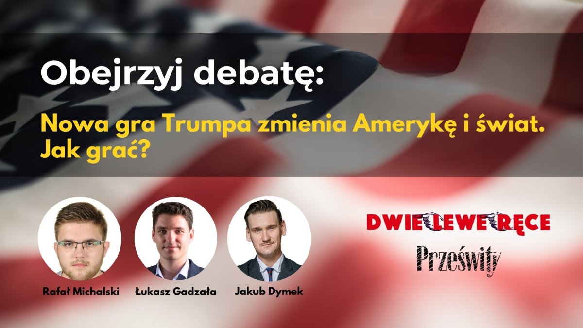Obejrzyj debatę z udziałem autora książki "Zagubiony hegemon"