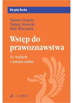 Wstęp do prawoznawstwa z testami online wyd.16 / 2025