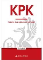 Kodeks postępowania karnego Wyd.50 Outlet