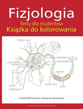 Fizjologia. Testy dla studentów. Książka do kolorowania 