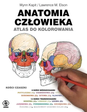 Anatomia człowieka. Atlas do kolorowania 