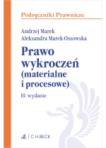 Prawo wykroczeń (materialne i procesowe) z testami online Wyd.10 / 2023