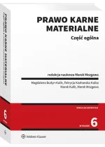 Prawo karne materialne Część ogólna