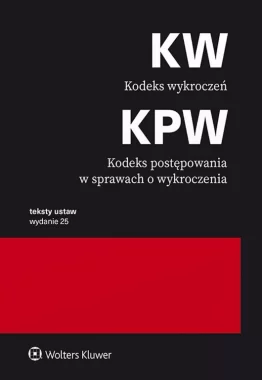 Kodeks wykroczeń Kodeks postępow w spr.w.25/25