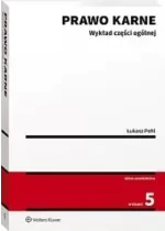 Prawo karne Wykład części ogólnej w.5 / 2025