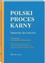 Polski proces karny Materiały do ćwiczeń