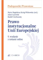Prawo instytucjonalne Unii Europejskiej z testami online