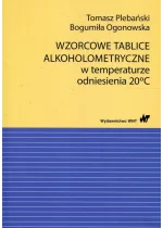 Wzorcowe tablice alkoholometryczne w temperaturze odniesienia 20 stopni Celsjusza