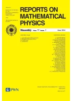 Reports on Mathematical Physics Volume 93 Nr 3