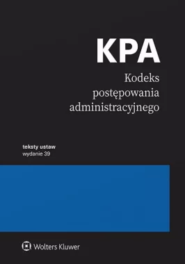 Kodeks postępowania administracyjnego Przepisy w.39/25