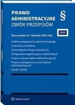 Prawo administracyjne Zbiór przepisów