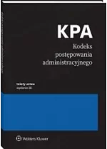 Kodeks postępowania administracyjnego. Przepisy Wyd.38