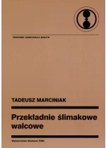 Przekładnie ślimakowe walcowe