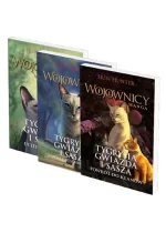 Pakiet Wojownicy. Manga. Tygrysia Gwiazda i Sasza. Części 1-3: Ucieczka w las, Szukając schronienia, Powrót do klanów