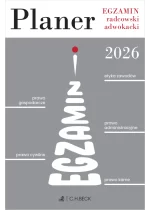 Planer. Egzamin radcowski i adwokacki 2026