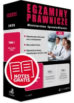 Egzaminy Prawnicze Ministerstwa Sprawiedliwości 2025. Tom 1. Akta cywilne i karne