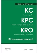 EDYCJA CYWILNA. 13 innych aktów prawnych Wyd.49 / 2024