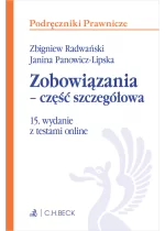 Zobowiązania - część szczegółowa z testami online Wyd.15 / 2024