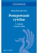 Postępowanie cywilne Studia Prawnicze