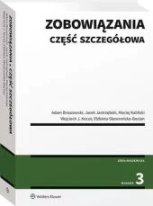 Zobowiązania. Część szczegółowa WK
