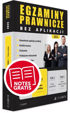 Egzaminy Prawnicze bez aplikacji 2025. Tom 2. Prawo cywilne