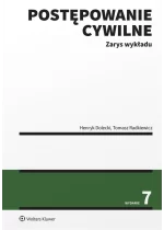 Postępowanie cywilne Zarys wykładu