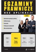 Egzaminy Prawnicze bez aplikacji 2026. Tom 2. Prawo cywilne