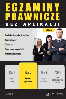 Egzaminy Prawnicze bez aplikacji 2026. Tom 2. Prawo cywilne