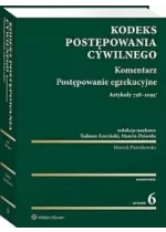 Kodeks postępowania cywilnego Komentarz Postępowanie egzekucyjne