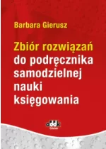 Zbiór rozwiązań do podręcznika samodzielnej nauki księgowania