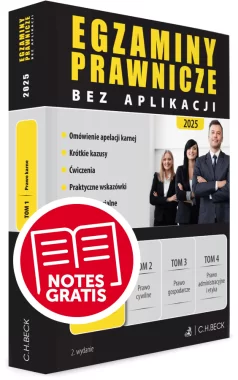 Egzaminy Prawnicze bez aplikacji 2025. Tom 1. Prawo karne