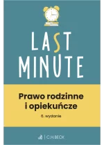 Last minute Prawo rodzinne i opiekuńcze + testy online Wyd.6 / 2026