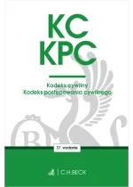 KC. KPC. Kodeks cywilny. Kodeks postępowania cywilnego. Edycja Sędziowska Wyd.37 / 2026