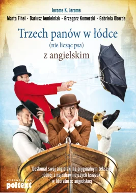 Trzech panów w łódce (nie licząc psa) z angielskim Outlet