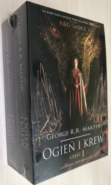 PAKIET Ogień i krew T1/2 OKŁ. SERIALOWA